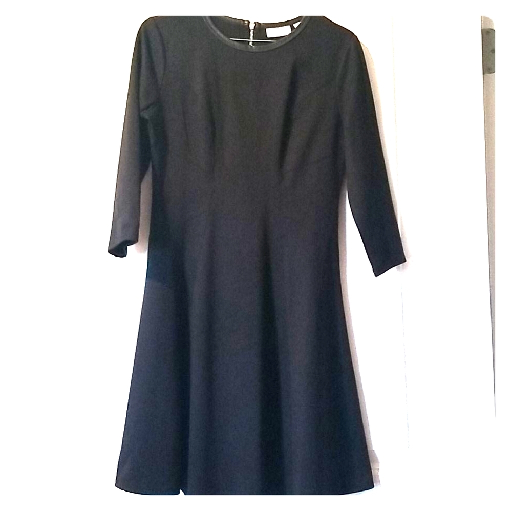 Black 3/4 sleeve New York and Co dress